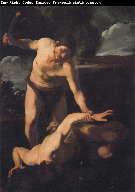 MANFREDI, Bartolomeo Cain and Abel